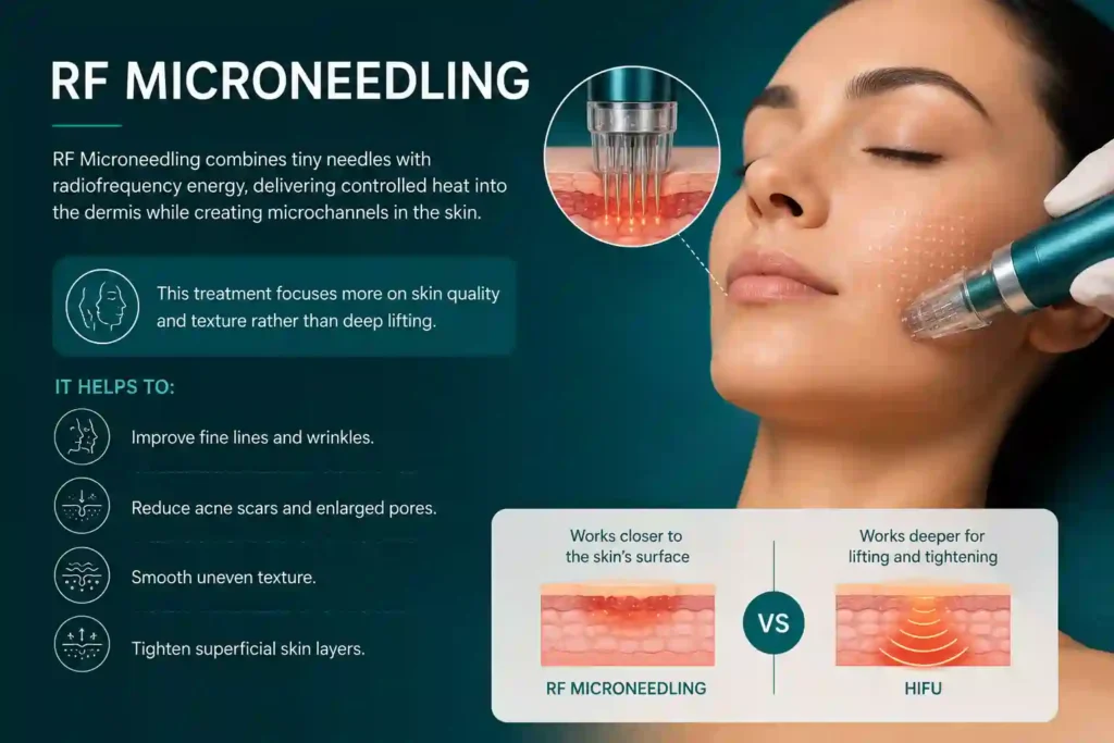 What Does RF Microneedling Do That HIFU Alone Cannot Sussex