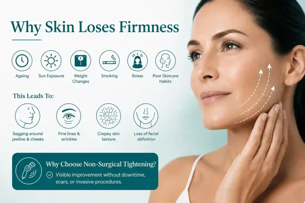 What Makes Skin Lose Firmness and Why Do People Seek Non-Surgical Tightening Sussex?